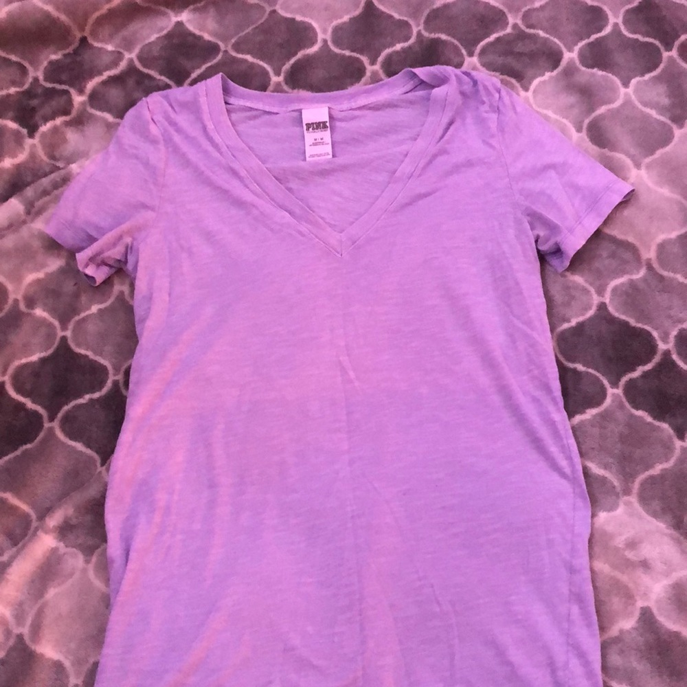 Purple, pink Victoria’s Secret shirt